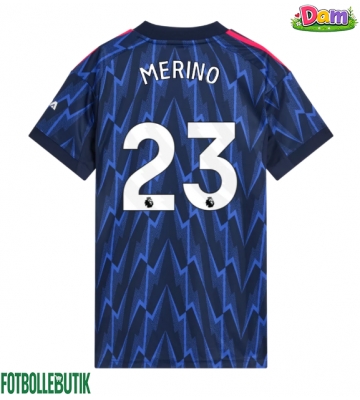 Arsenal Mikel Merino #23 Bortatröja Kvinnor 2025-26 Kortärmad